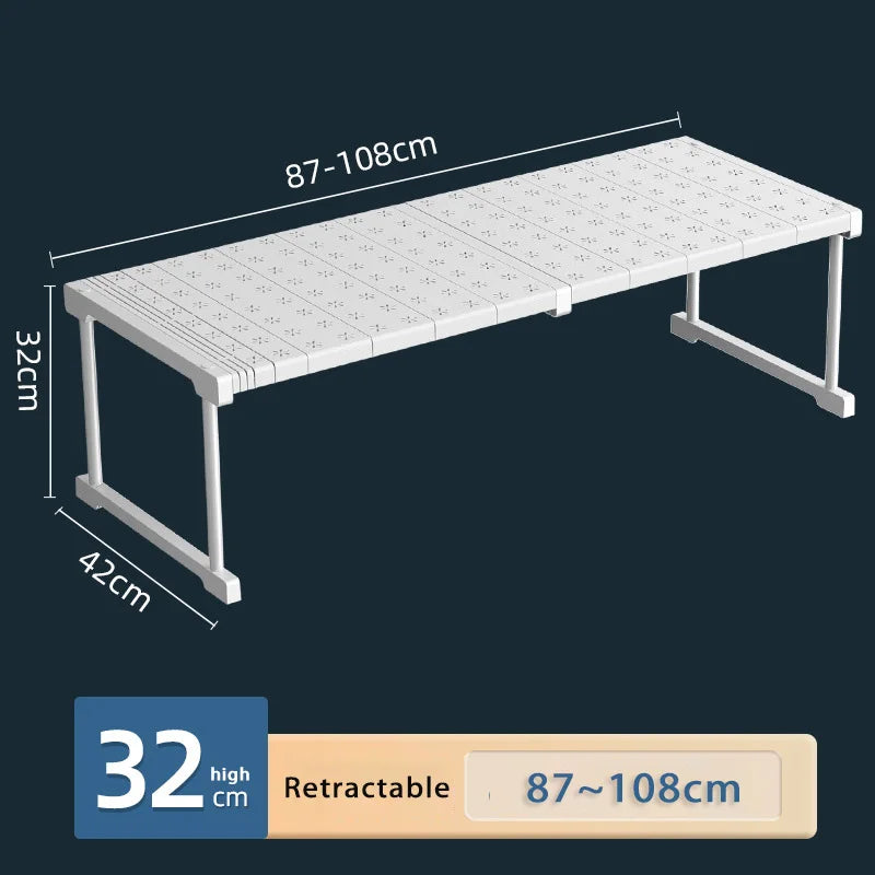Adjustable Wardrobe Storage Shelves Bedroom Closet