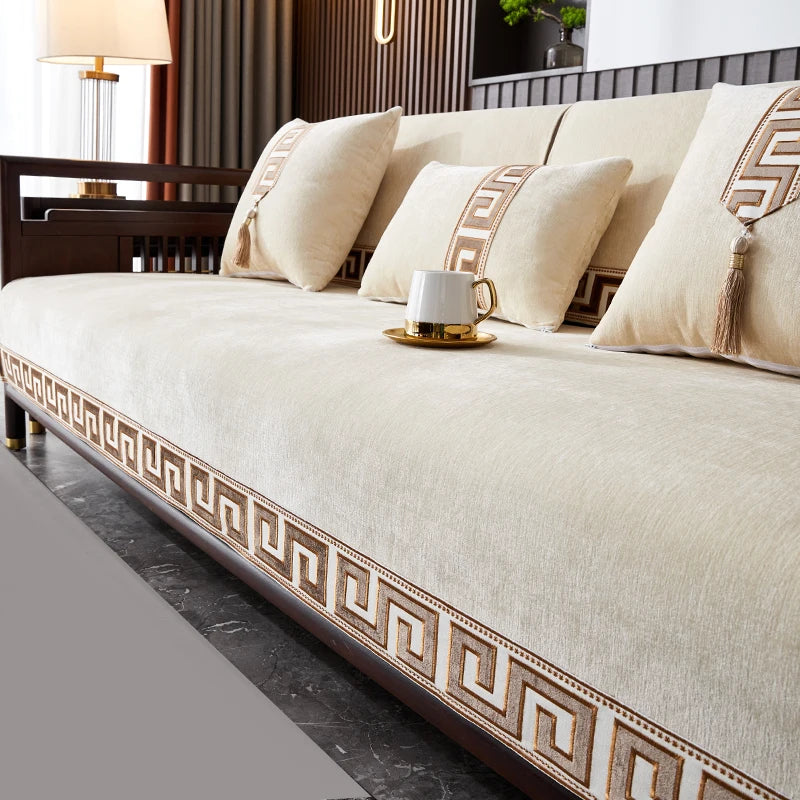 Slip-Resistant Universal Sofa Cover – Durable