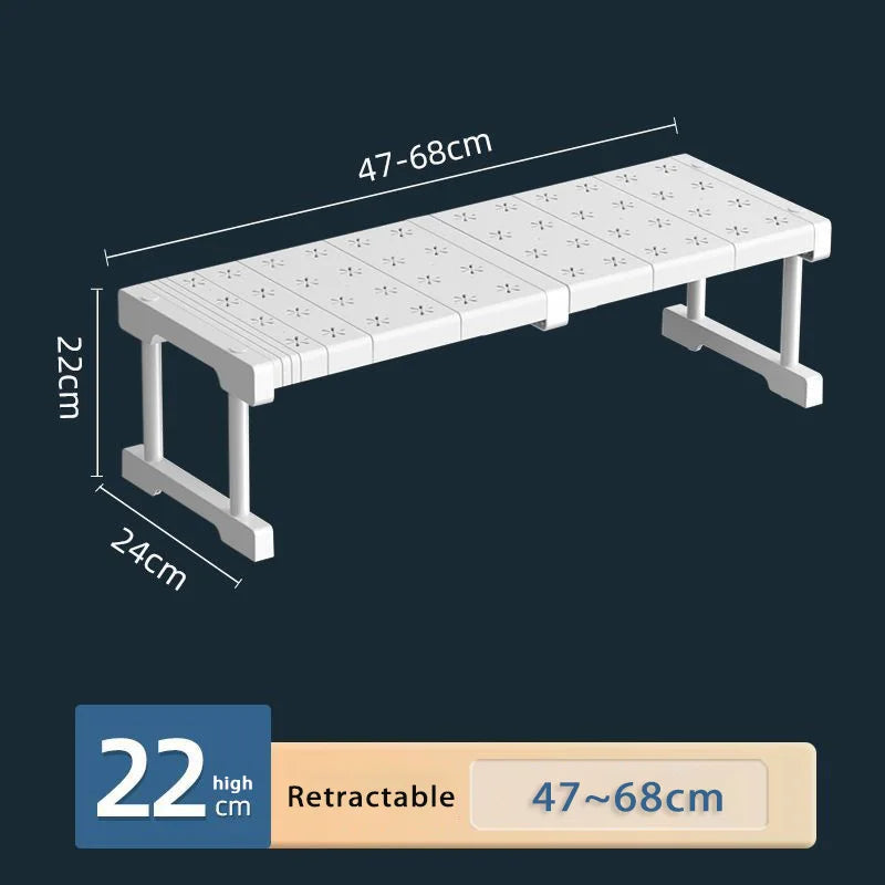 Adjustable Wardrobe Storage Shelves Bedroom Closet