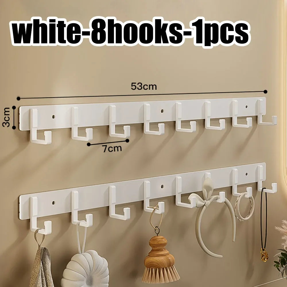 Hook strong adhesive wall mounted towel bathroom wall