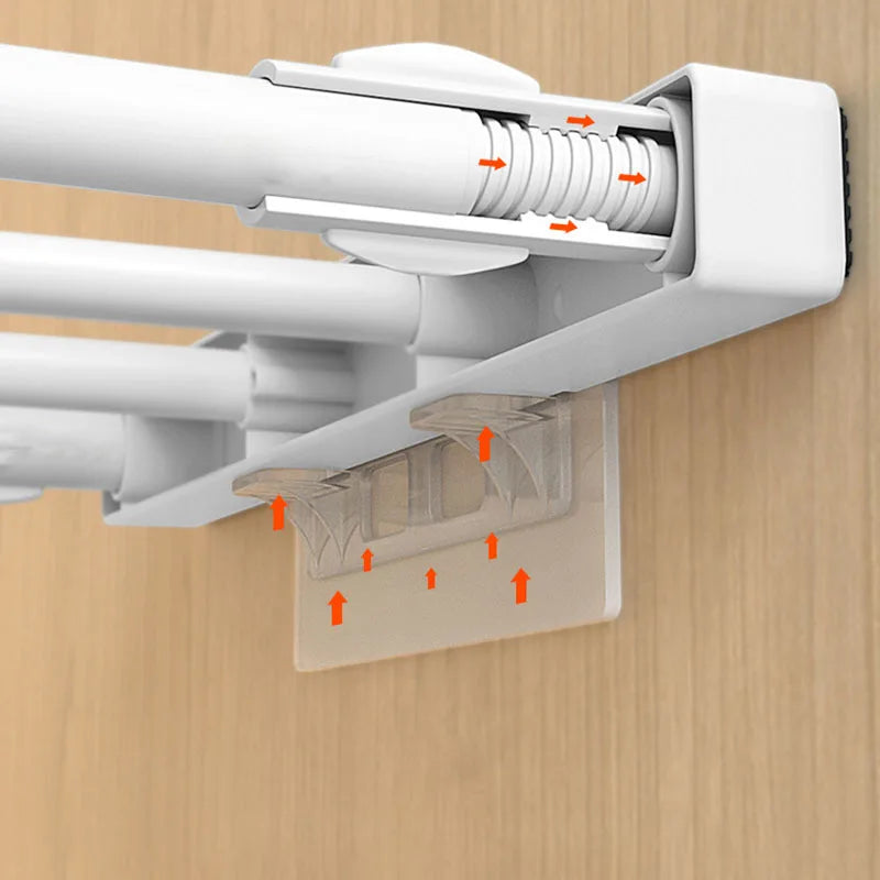 Adjustable Storage Shelves for Wardrobe, Kitchen, Bathroom