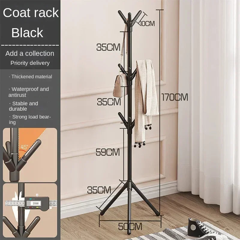 Clothes and Hats Rack Floor To Floor Bedroom