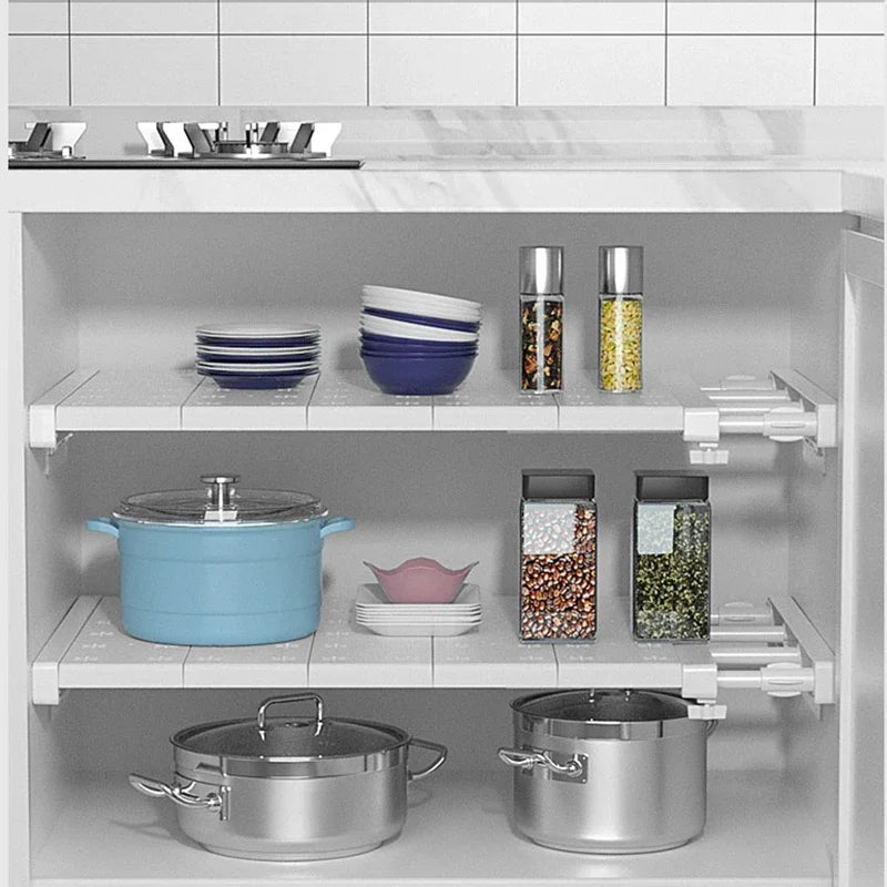 White Expandable Divider Punch-free Retractable Layers Board