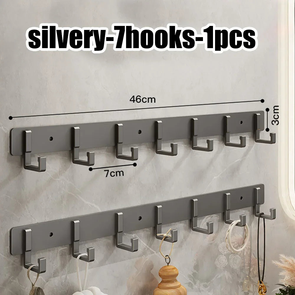 Hook strong adhesive wall mounted towel bathroom wall