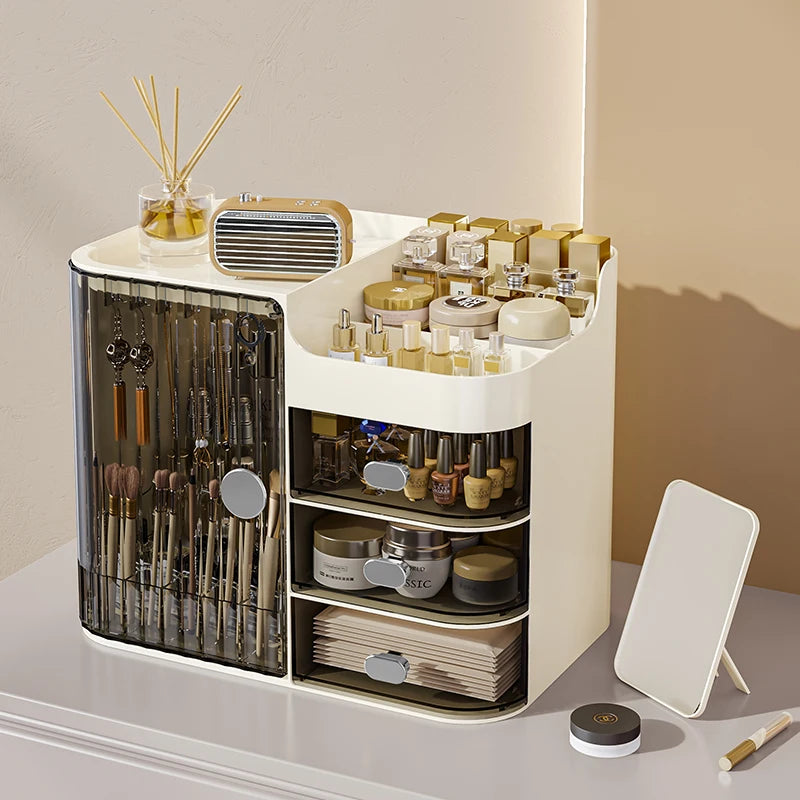 Cosmetic Storage Box, Dust-Proof, Moisture-Proof, Waterproof