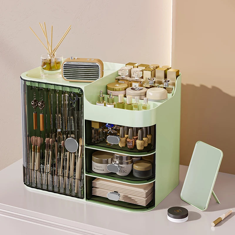 Cosmetic Storage Box, Dust-Proof, Moisture-Proof, Waterproof
