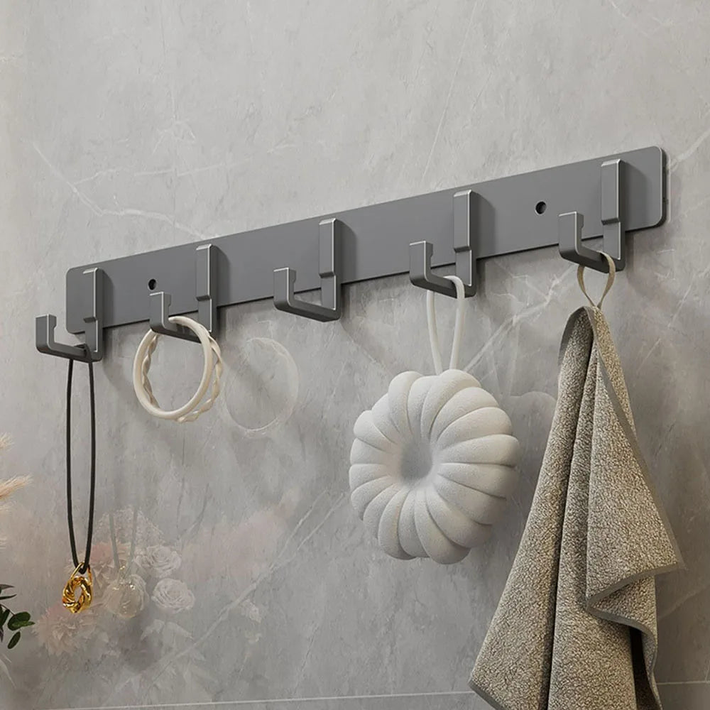 Hook strong adhesive wall mounted towel bathroom wall