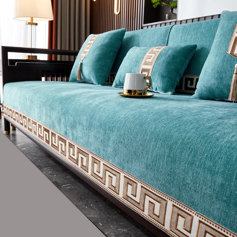 Slip-Resistant Universal Sofa Cover – Durable