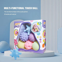 6 PCS Baby Toys Sensory Balls For Children