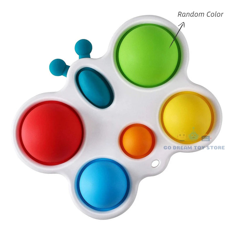 Infant Baby Toys Montessori Exercise Board Rattle Puzzle