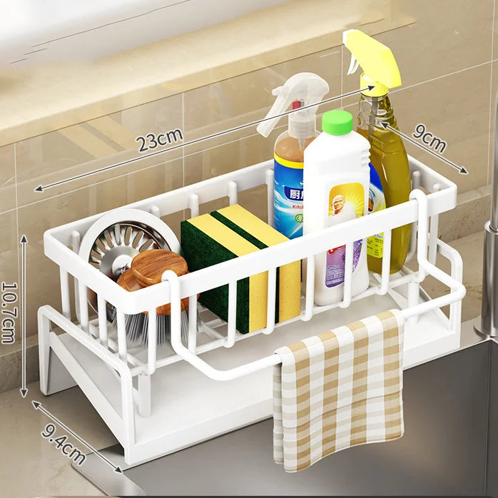 Kitchen Shelf Rag Drainage Shelf No-Punch