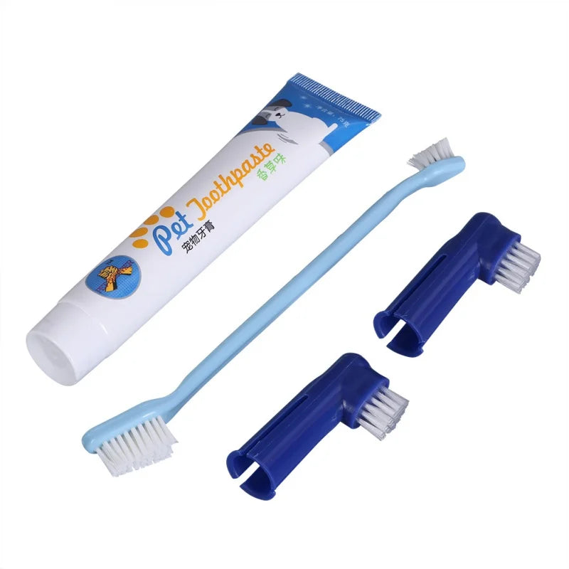 Pet Toothbrush Set Supplies Dog