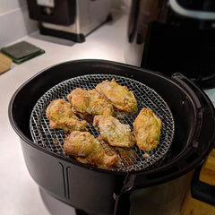 Air Fryer Rack Stainless Steel Steaming Racks Tray
