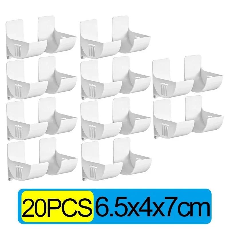 Trash Bags Shelf Holder Wall Mounted Plastic Bag Film Container