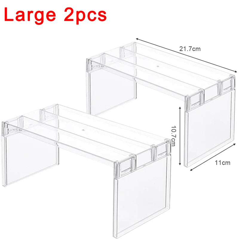 Refrigerator Organizers Storage Rack Fridge Layered Separator
