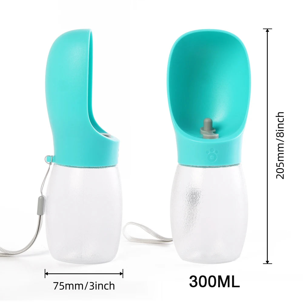 300ml Pet Dog Water Bottle For Small Large