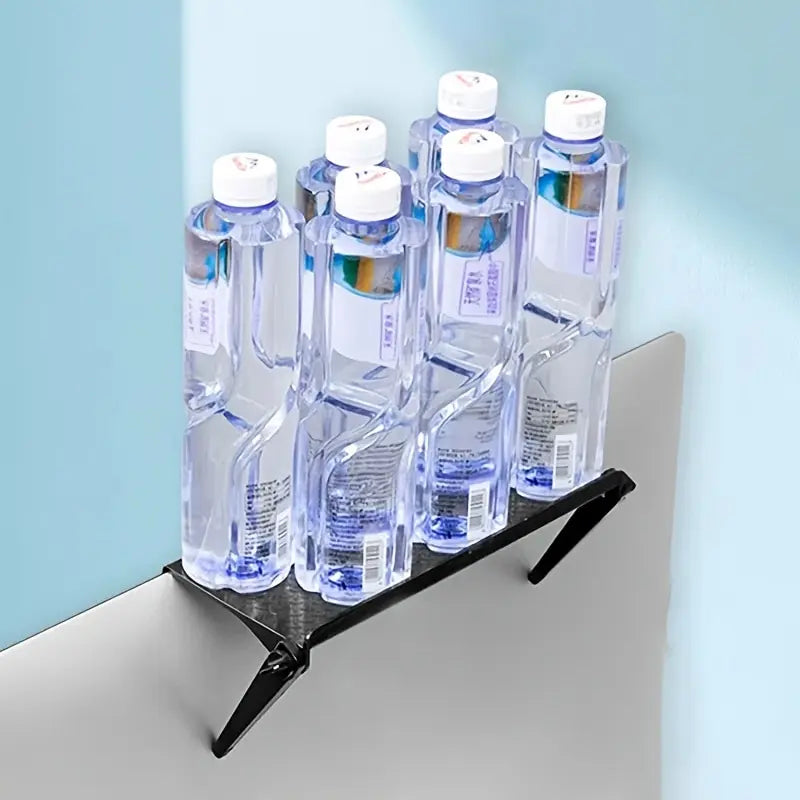 Adjustable Storage Rack At The Top Of The TV Screen