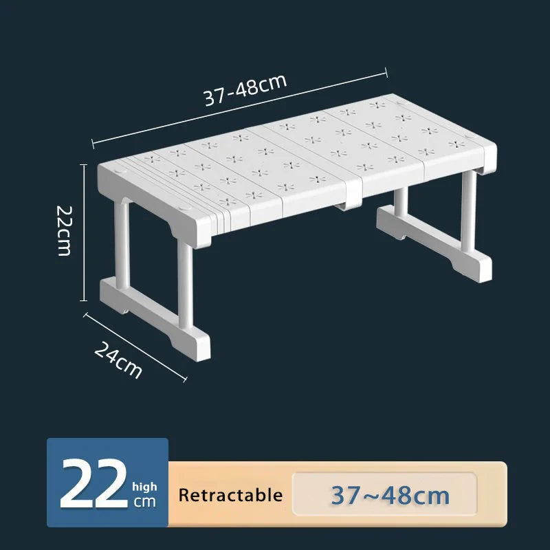 Adjustable Wardrobe Storage Shelves Bedroom Closet