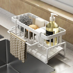 Kitchen Shelf Rag Drainage Shelf No-Punch
