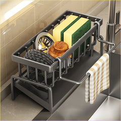 Kitchen Shelf Rag Drainage Shelf No-Punch