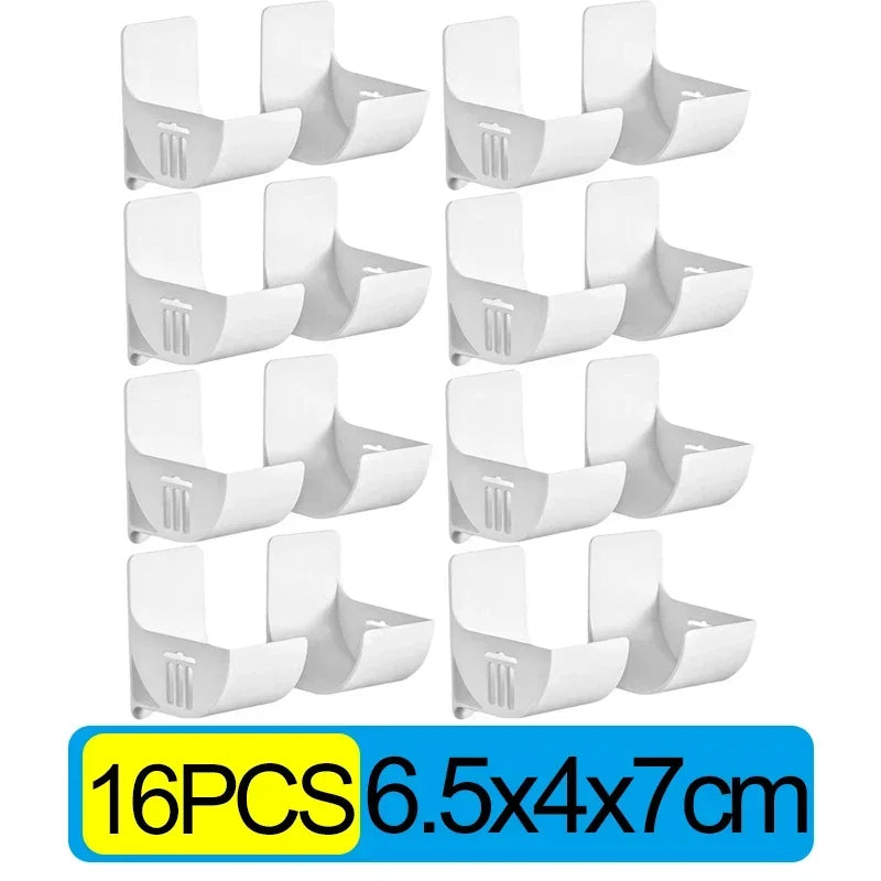 Trash Bags Shelf Holder Wall Mounted Plastic Bag Film Container
