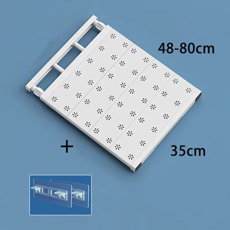Adjustable Wardrobe Storage Shelves Clothing Closet Shelf