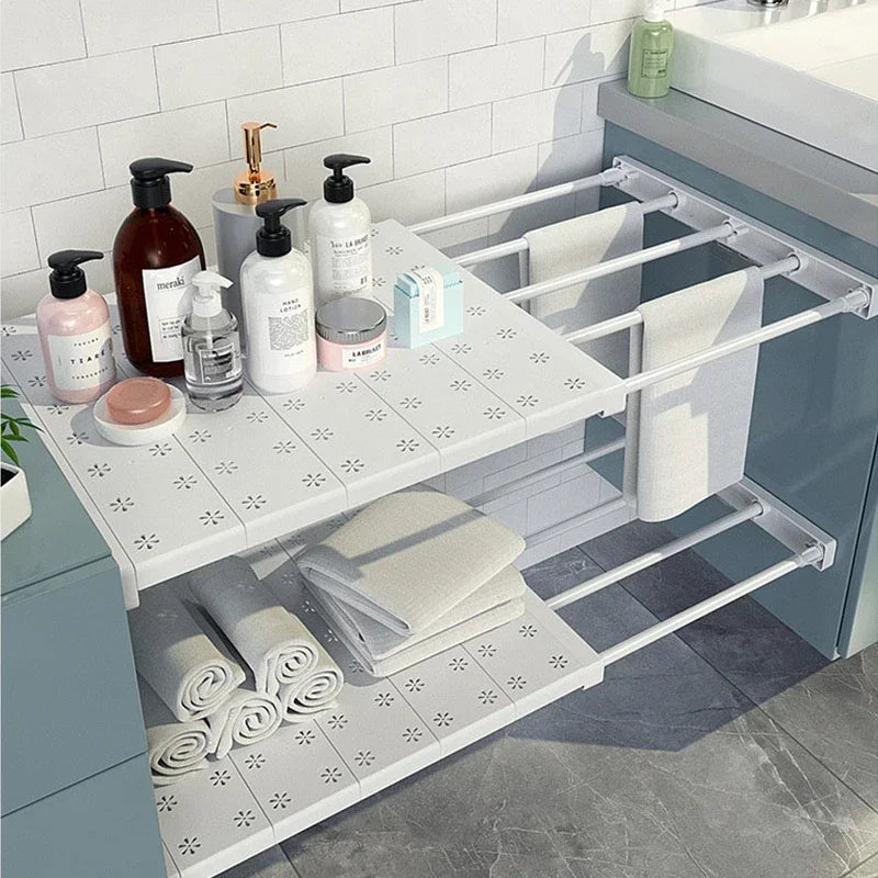 White Expandable Divider Punch-free Retractable Layers Board