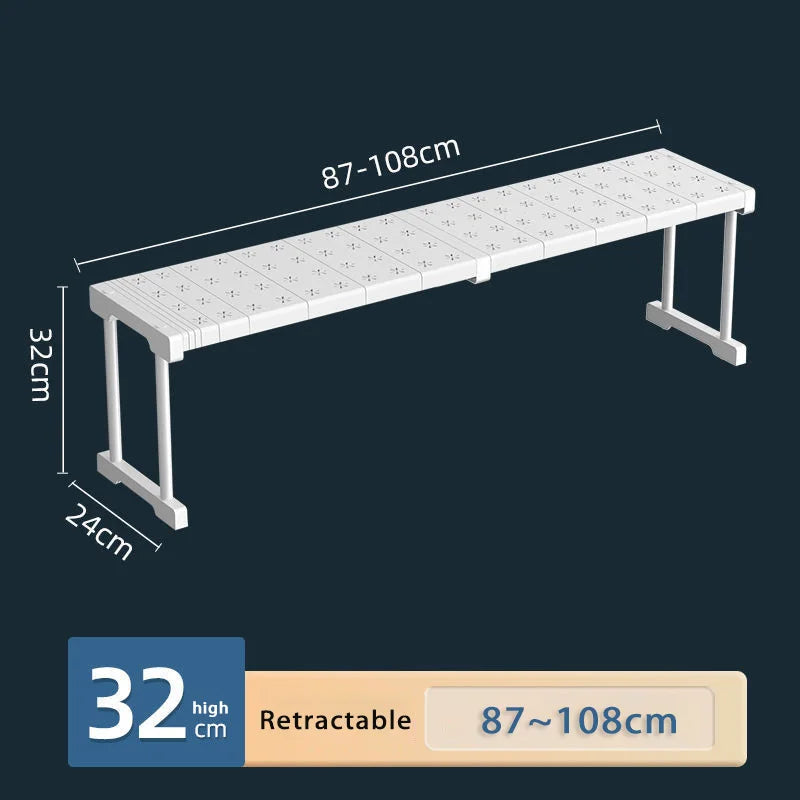 Adjustable Wardrobe Storage Shelves Bedroom Closet