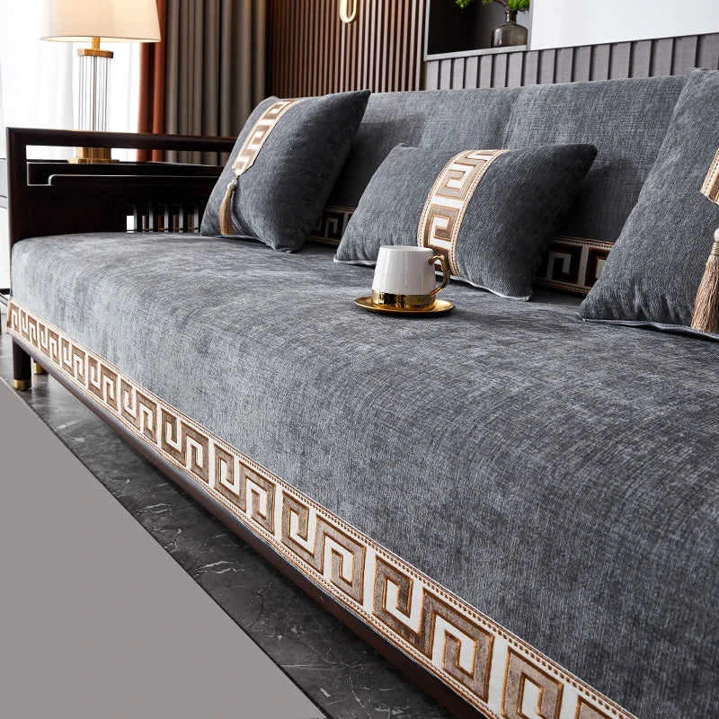 Slip-Resistant Universal Sofa Cover – Durable