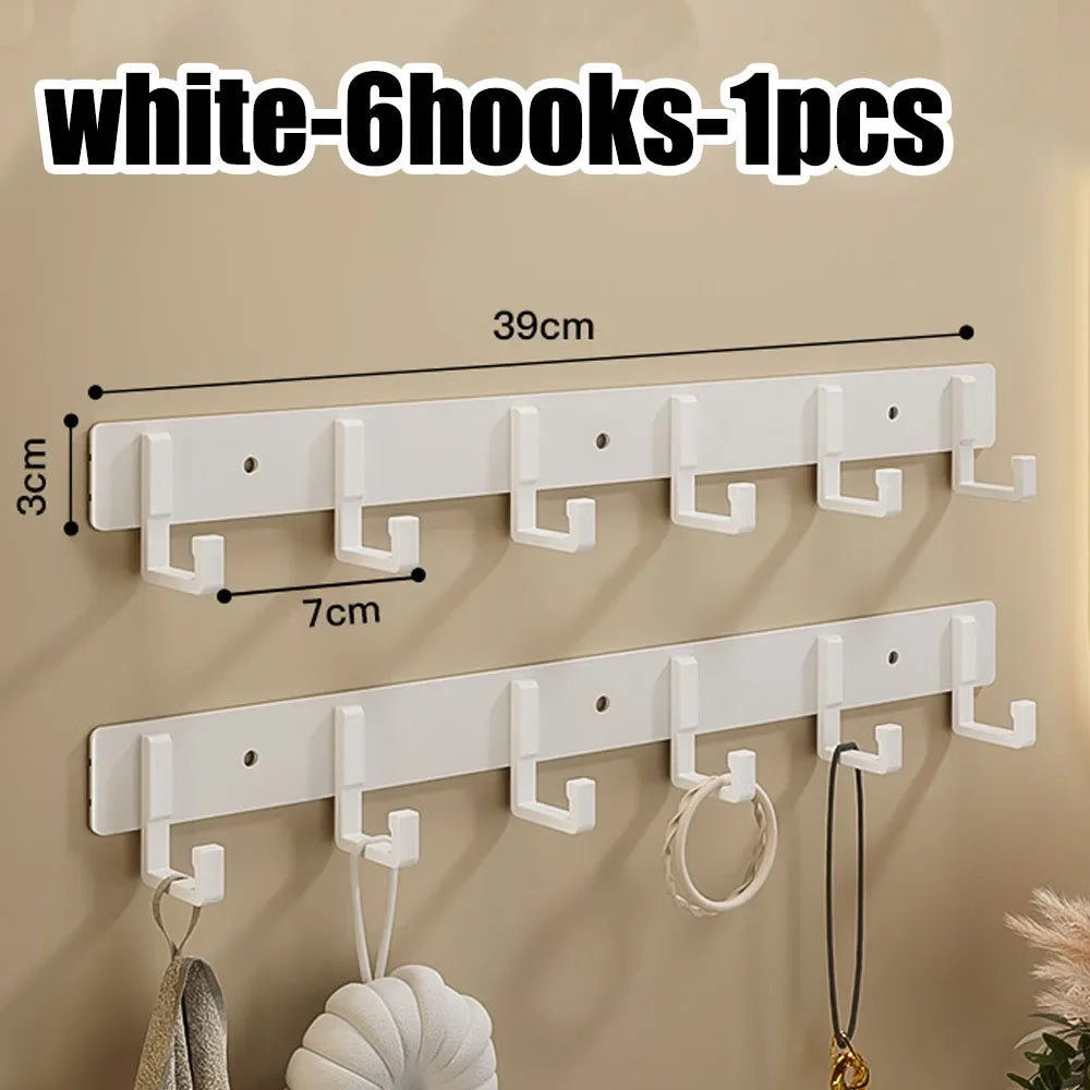 Hook strong adhesive wall mounted towel bathroom wall