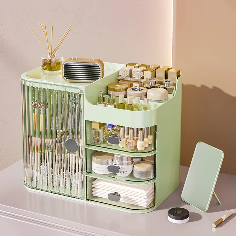 Cosmetic Storage Box, Dust-Proof, Moisture-Proof, Waterproof