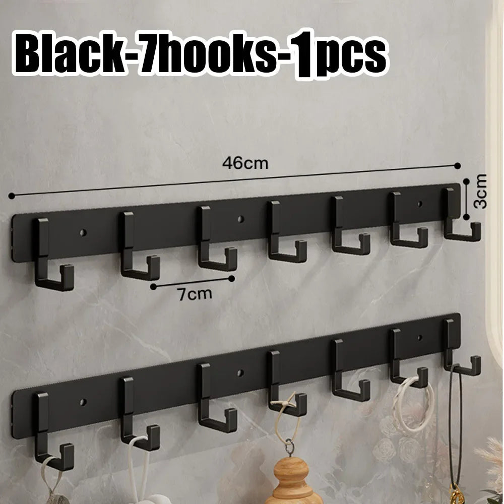 Hook strong adhesive wall mounted towel bathroom wall
