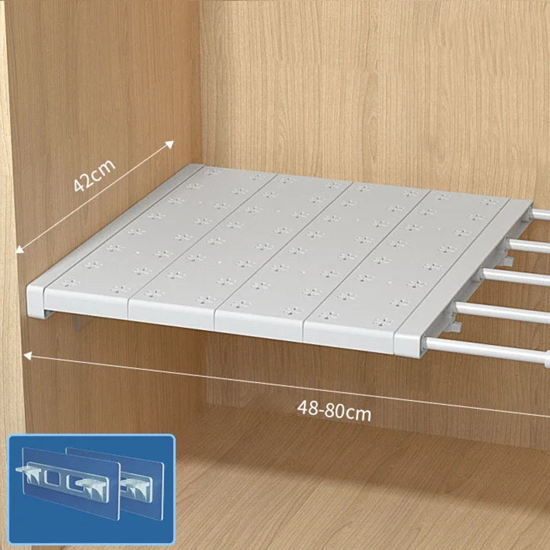 White Expandable Divider Punch-free Retractable Layers Board