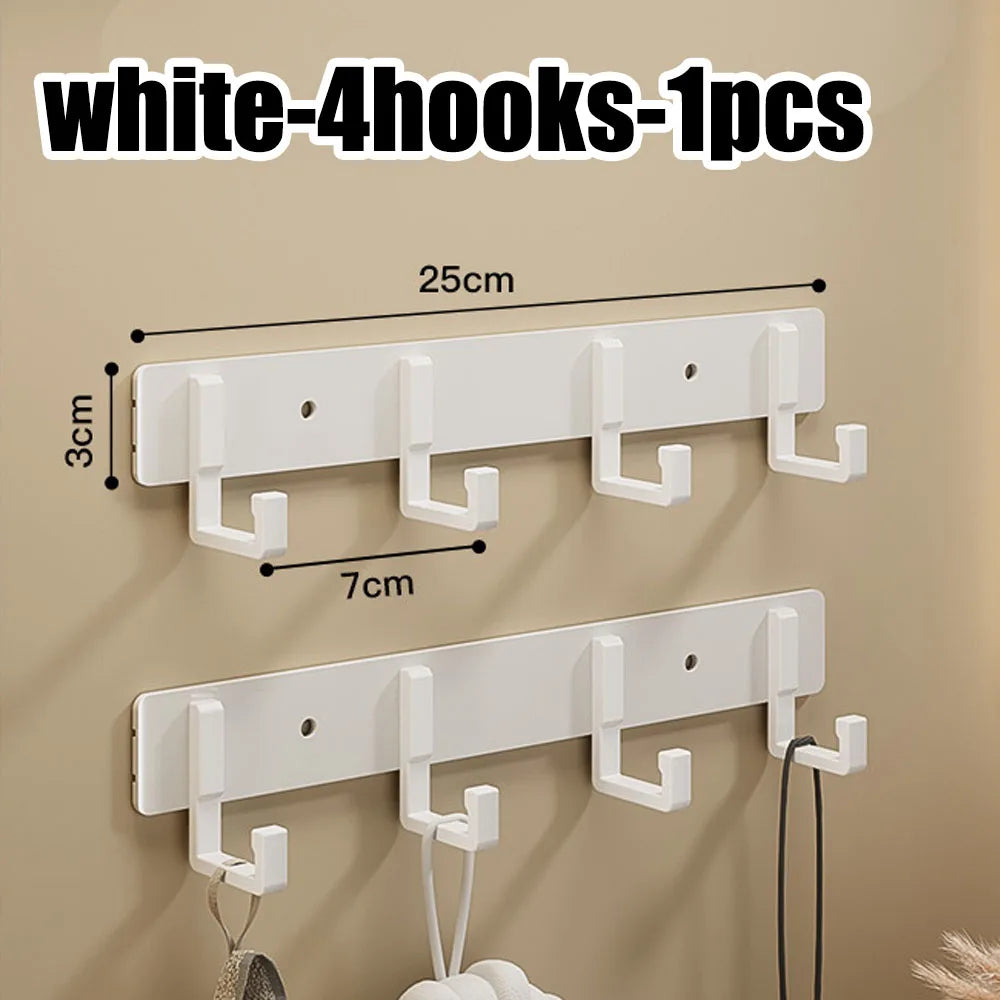 Hook strong adhesive wall mounted towel bathroom wall