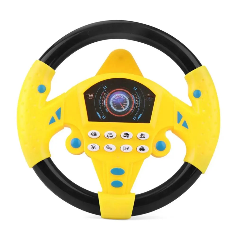 Simulate Driving a Car, Steering Wheel, Electric Toy