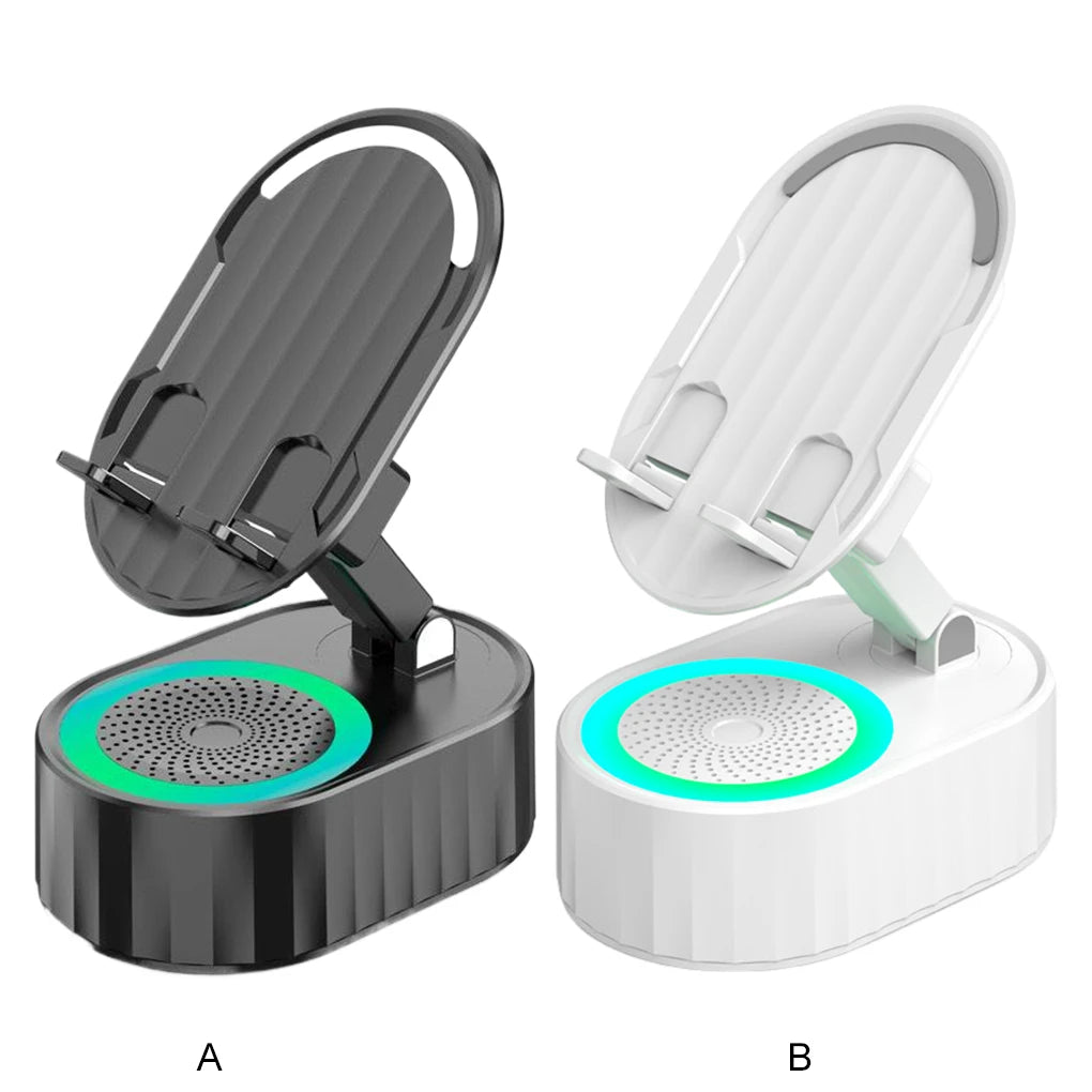 Portable Cell Phone Stand Speaker With Surround Sound