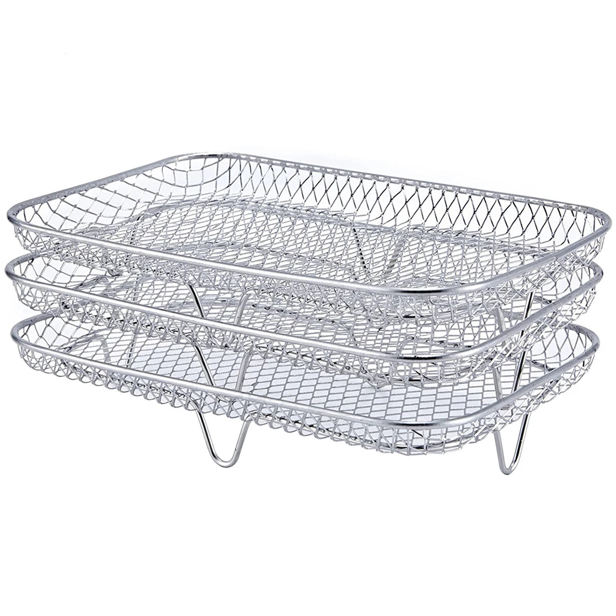 Air Fryer Rack Stainless Steel Steaming Racks Tray