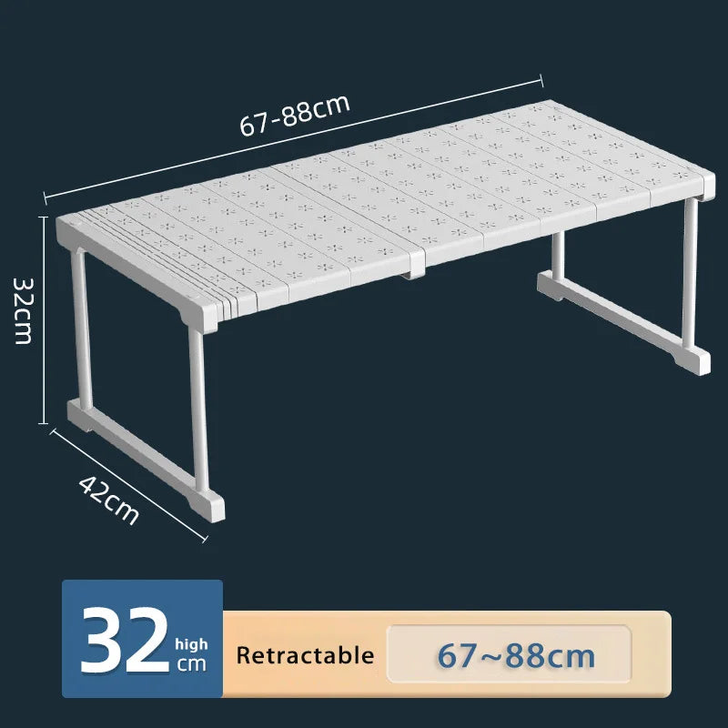 Adjustable Wardrobe Storage Shelves Bedroom Closet