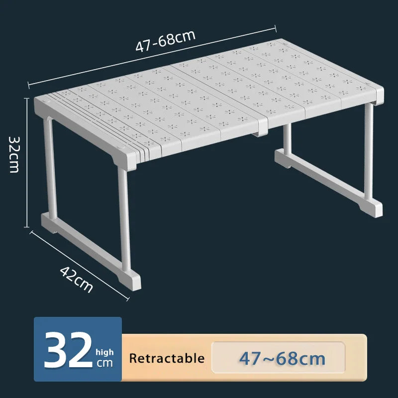 Adjustable Wardrobe Storage Shelves Bedroom Closet