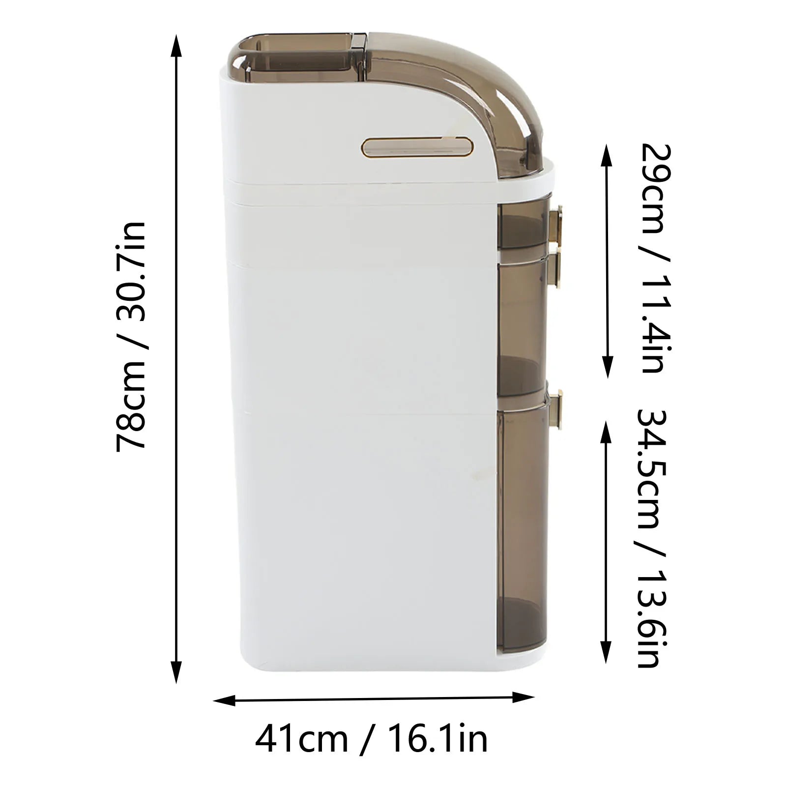 Bathroom Floor Cabinet Slim Storage Cabinet