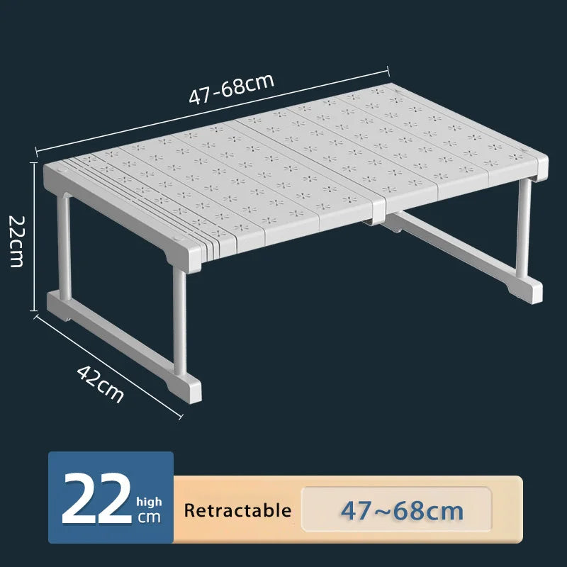 Adjustable Wardrobe Storage Shelves Bedroom Closet