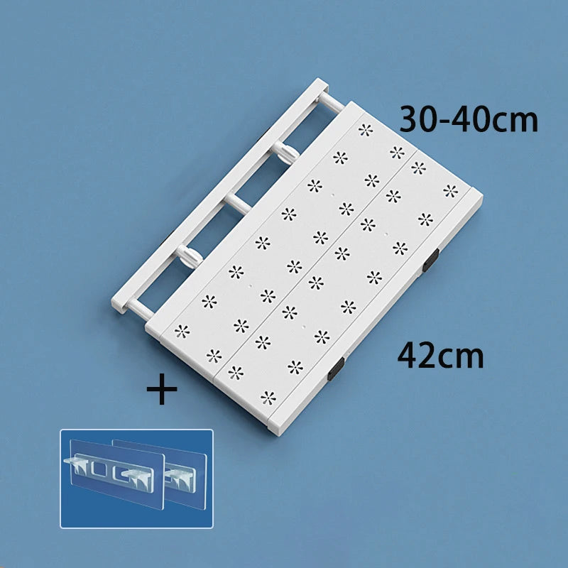 Adjustable Wardrobe Storage Shelves Clothing Closet Shelf