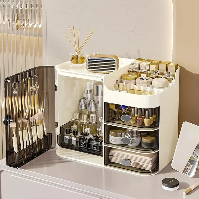 Cosmetic Storage Box, Dust-Proof, Moisture-Proof, Waterproof