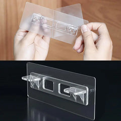 Punch Free Shelf Support Pegs Self Adhesive Shelves Clip